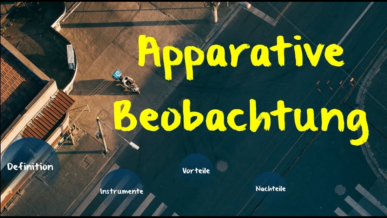 Apparative Beobachtung ✅ Einfach erkl&auml;rt