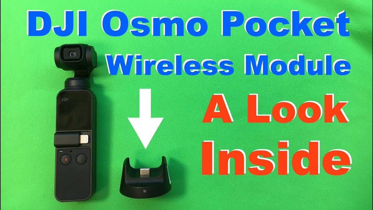 DJI Osmo Pocket WIFI wireless module Whats Inside teardown