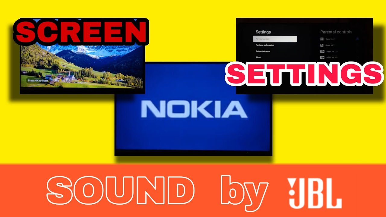 Nokia 43 Inch Screen, JBL Sound And Settings 🔥🔥🔥 Part 3