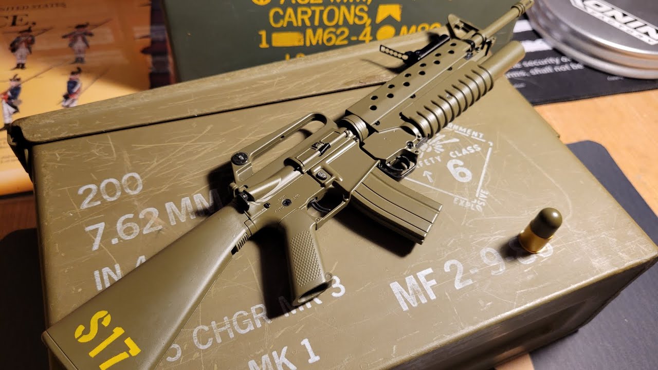 Goat Guns M16A1 and M203 unboxing, assembly, and honest look!