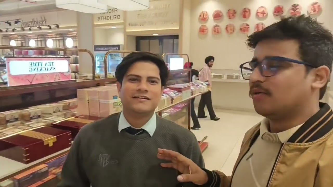 How 1st PUBLIC Interection at Haldiram !!!