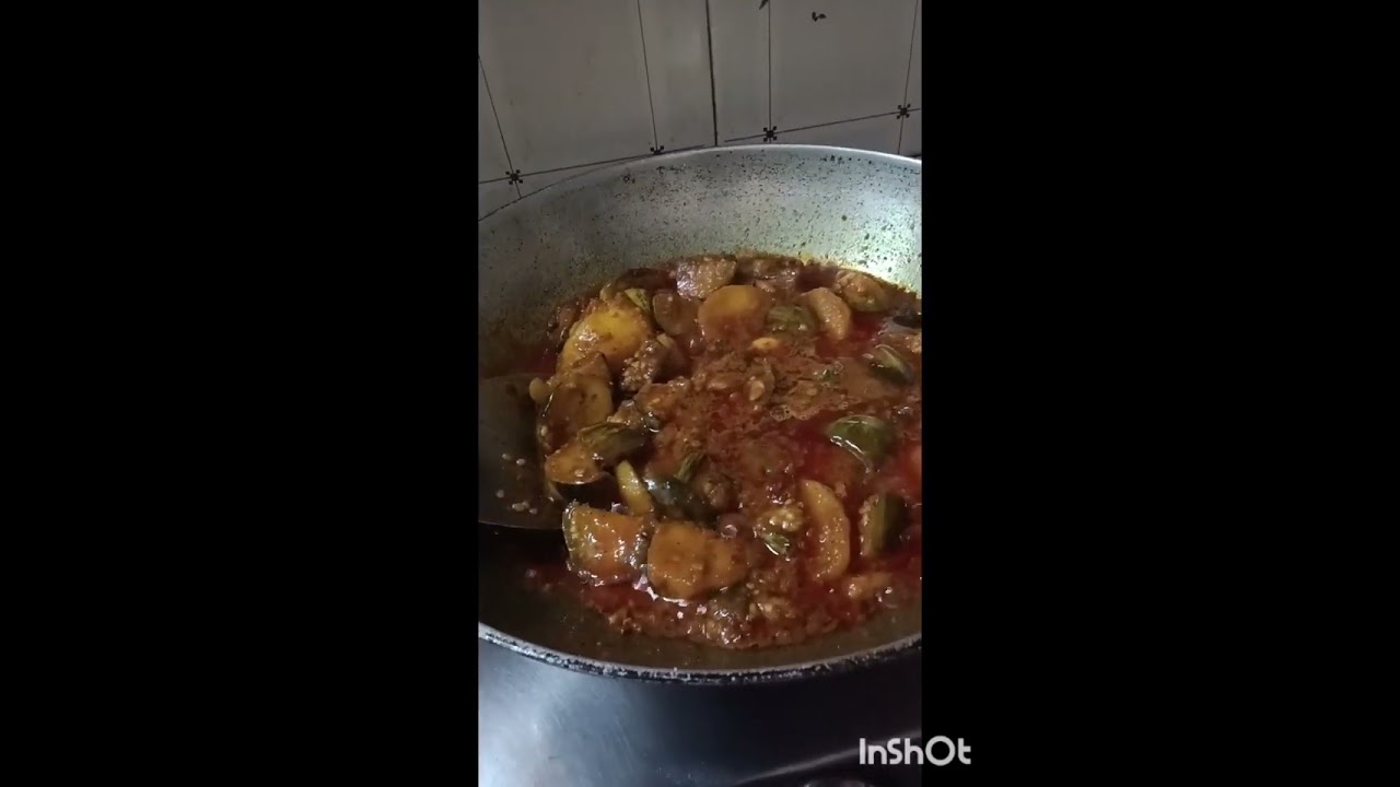 नये तरिके से बनाये आलू बैंगन की सब्जी# cooking video 