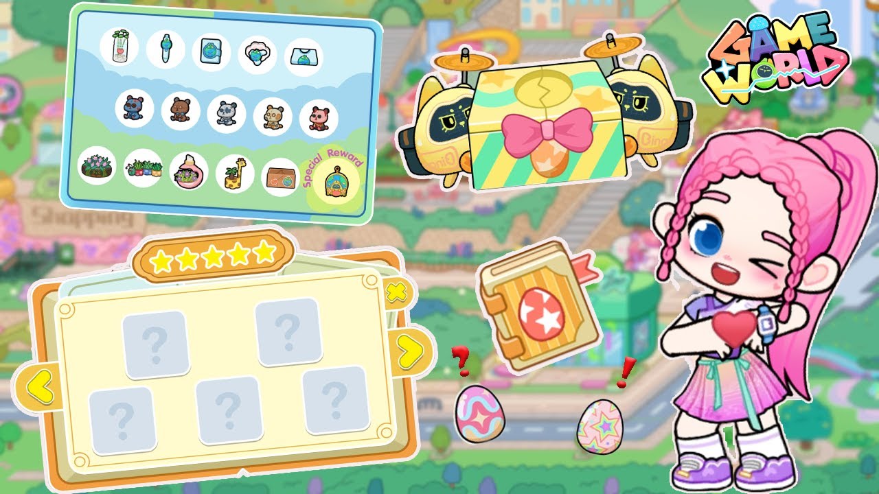 Unlocking All Hidden Easter items & Earth Day Event_ Walkthrough_ Game World: Life Story