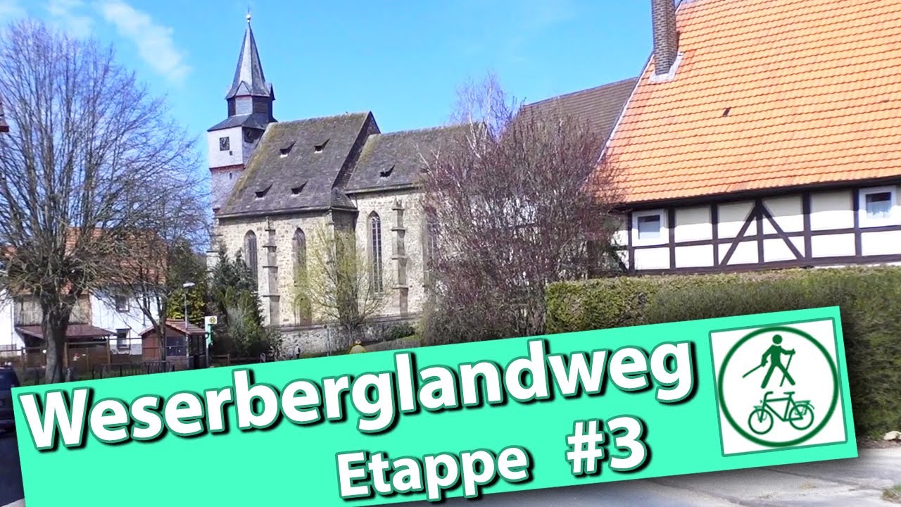 Weserberglandweg 3. Etappe | von Sababurg nach Bad Karlshafen | Wanderung | 21 Km |
