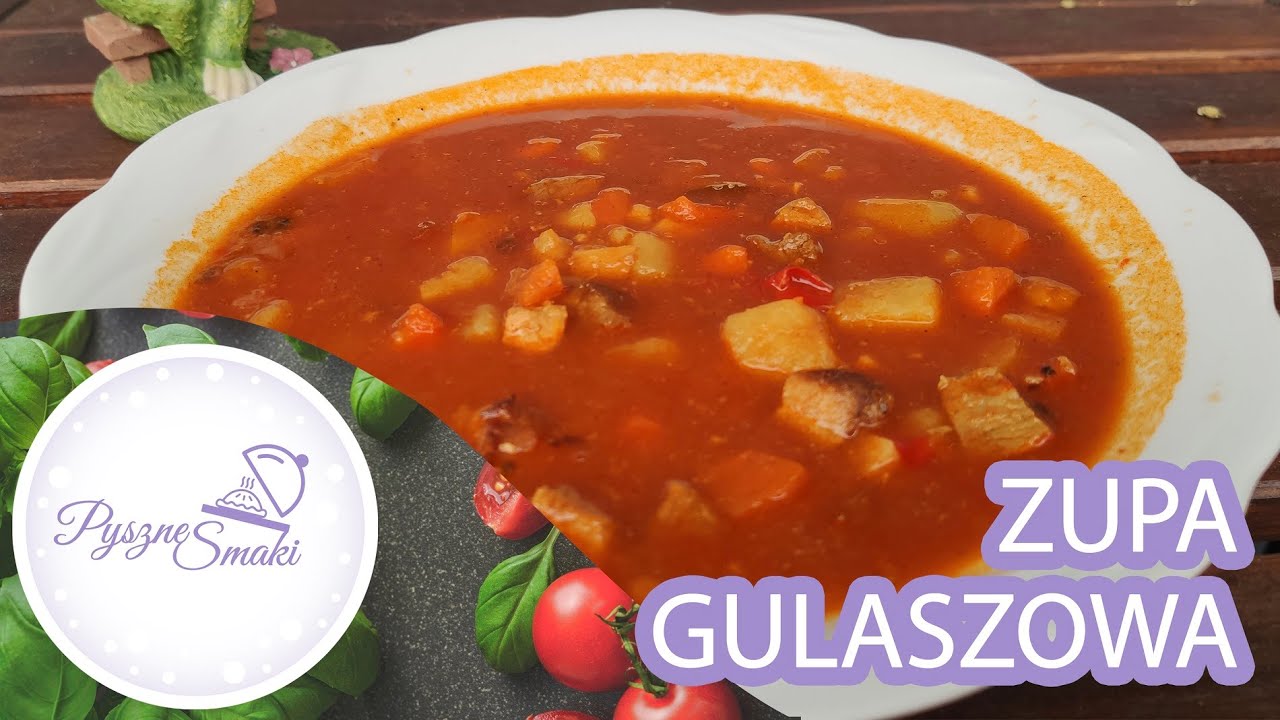 Zupa gulaszowa z ziemniakami po węgiersku przepis
