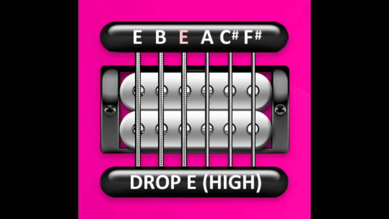 Perfect Guitar Tuner (Drop E - High = E B E A C# F#)