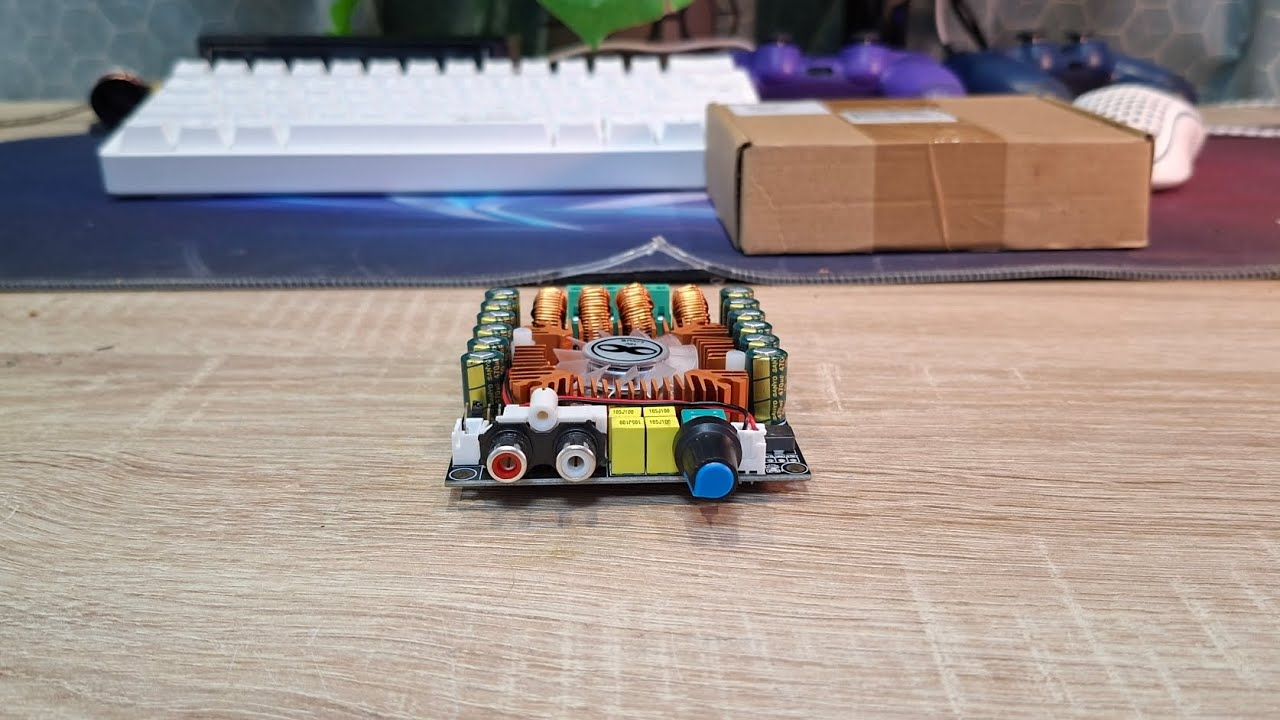 Усилитель TDA7498E 2 КАНАЛА ПО 160 ВАТТ? 2-КАНАЛЬНЫЙ УСИЛИТЕЛЬ ЗВУКА ДОМА #dlaudio #amp 