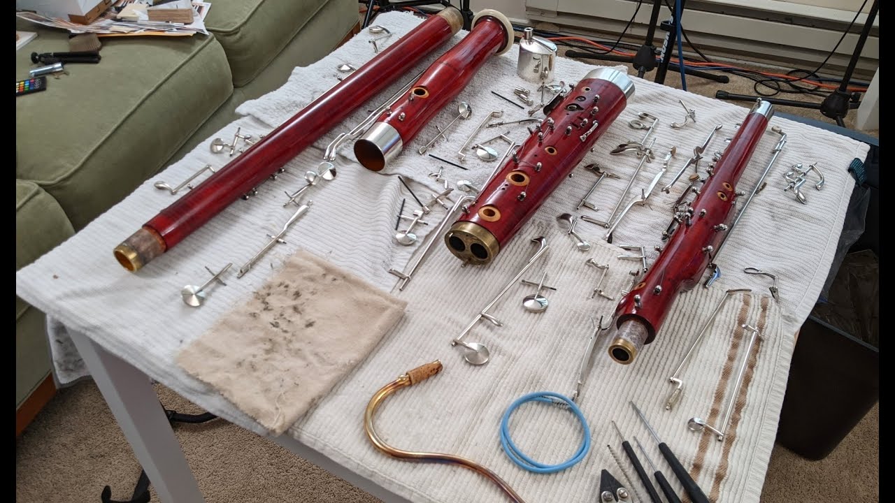 Bassoon Yearly Overhaul/Maintenance Stream Day 2: Greasing and Reassembly