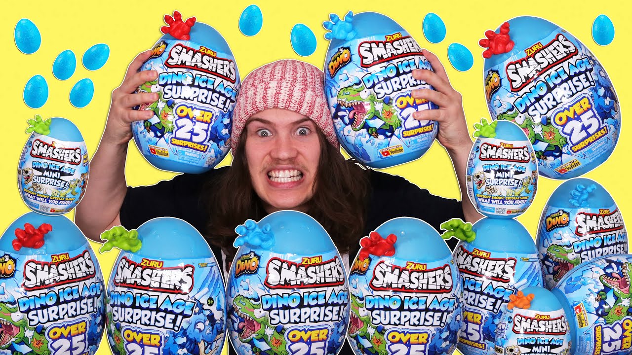 Smashing Open 145 Smashers Frozen Egg Capsules (Series 4)