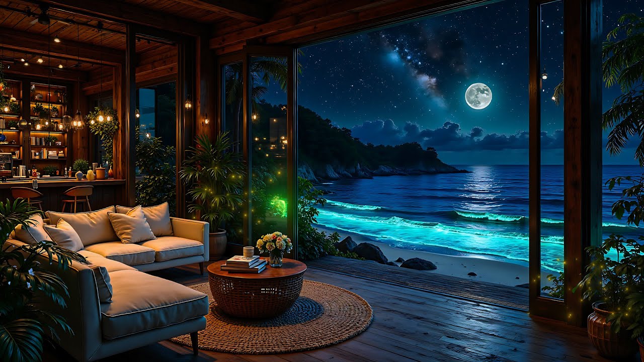 Peaceful Sleep Music with Relaxing Ocean Sounds • Music For Insomnia Relief, Anxiety & Calm