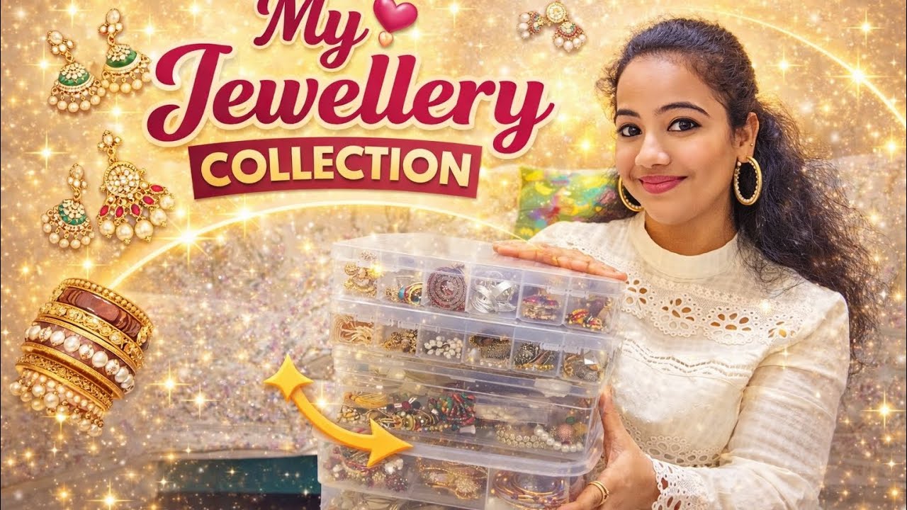 మీకు నా లాగా earrings పిచ్చి ఉందా 😂🤷‍♀️?My Jewellery 💍| Daily to Bridal 😍| Ladies Dream ❤️#Jewellery