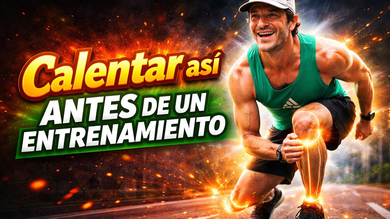 Calienta así antes de un entrenamiento