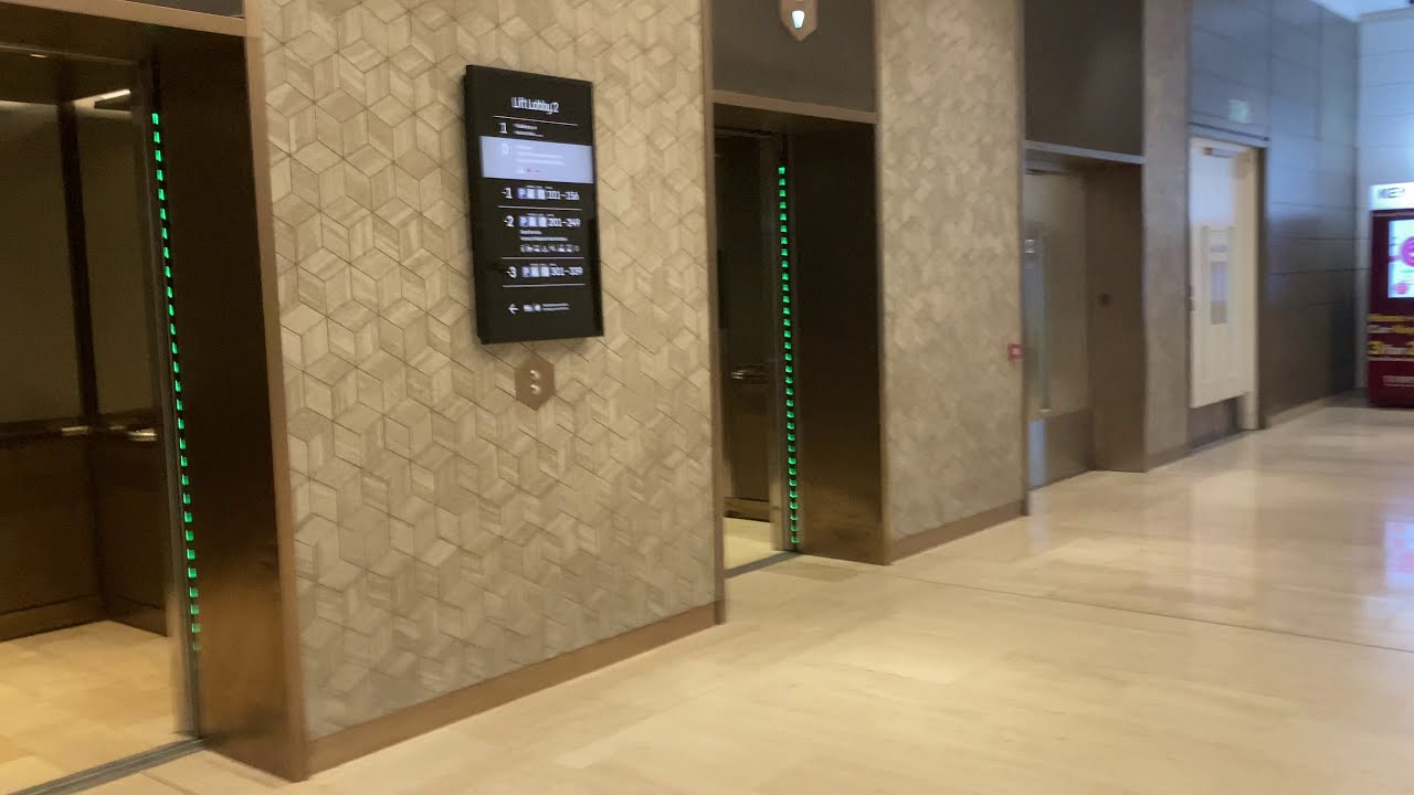 Clunky Kone Monospace Lifts at Westfield in London