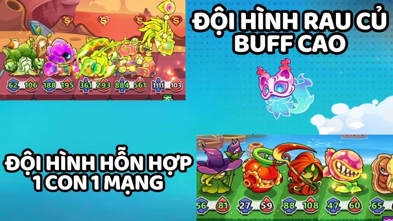 Siêu Đậu Tiến Công - Funtap Leo Cúp Với Đội Hình Rau Củ Và Hỗn Hợp Siêu Mạnh Tập 4