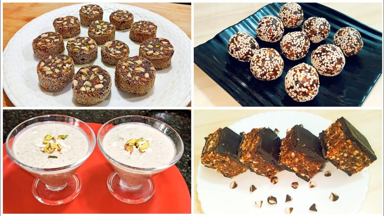 4 RECIPES WITH DATES