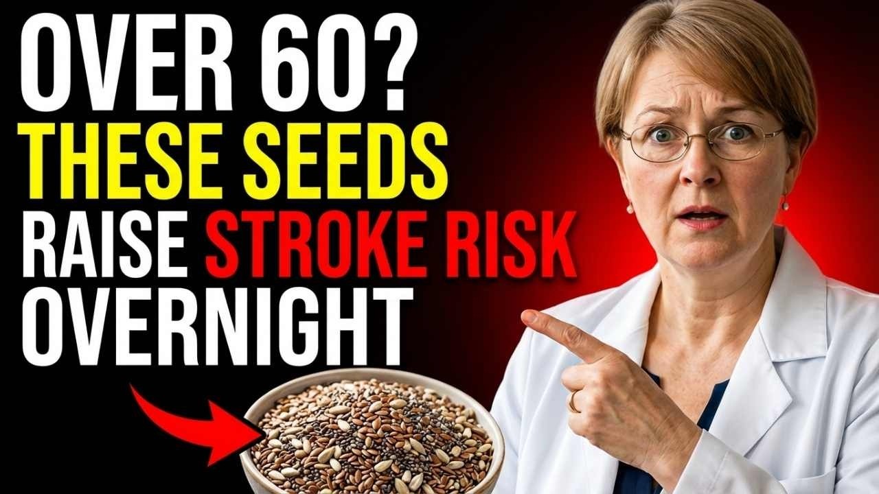 Over 60 THESE Healthy Seeds Raise Stroke Risk Overnight (Doctor Explains!)  Senior Health