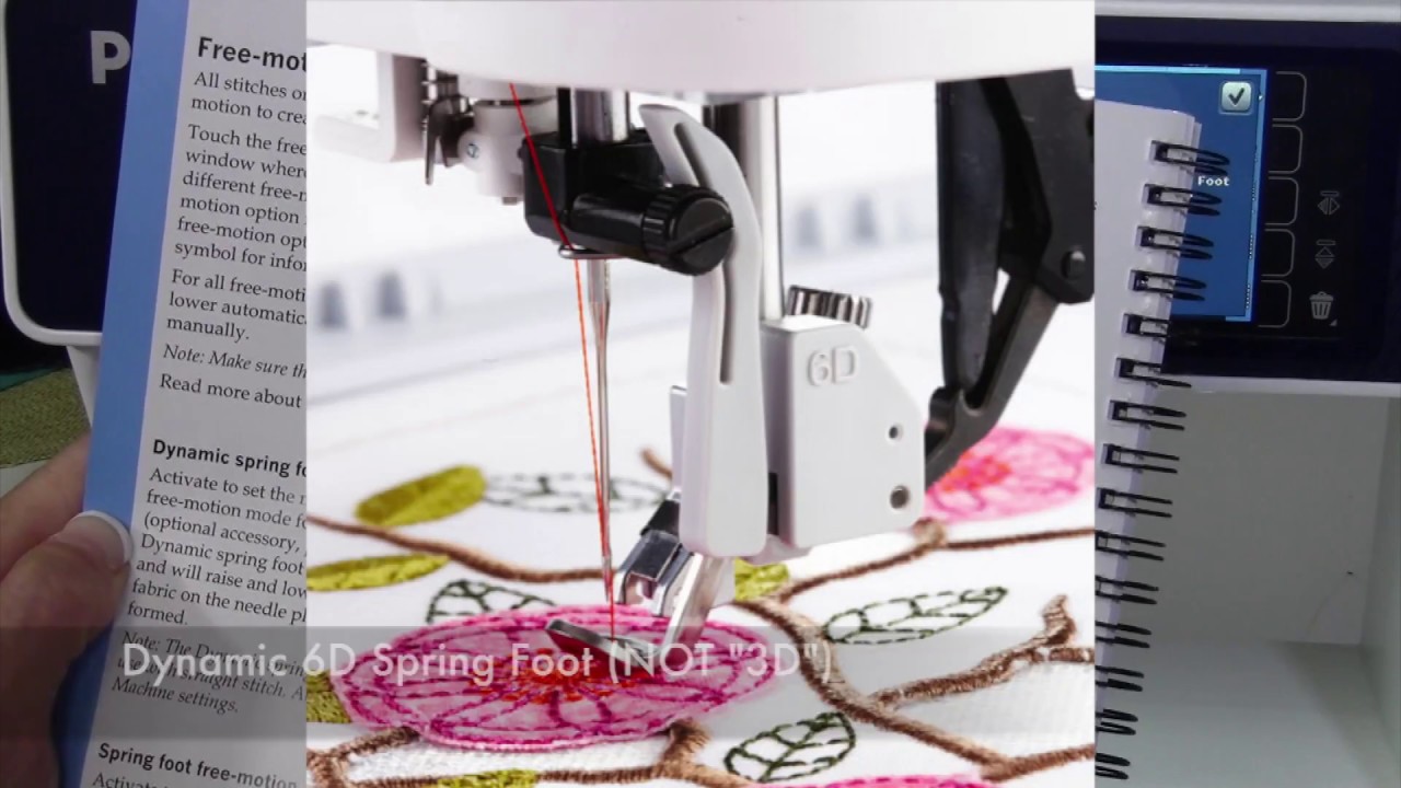 Pfaff Performance 5.2 - 53 Free Motion Quilting