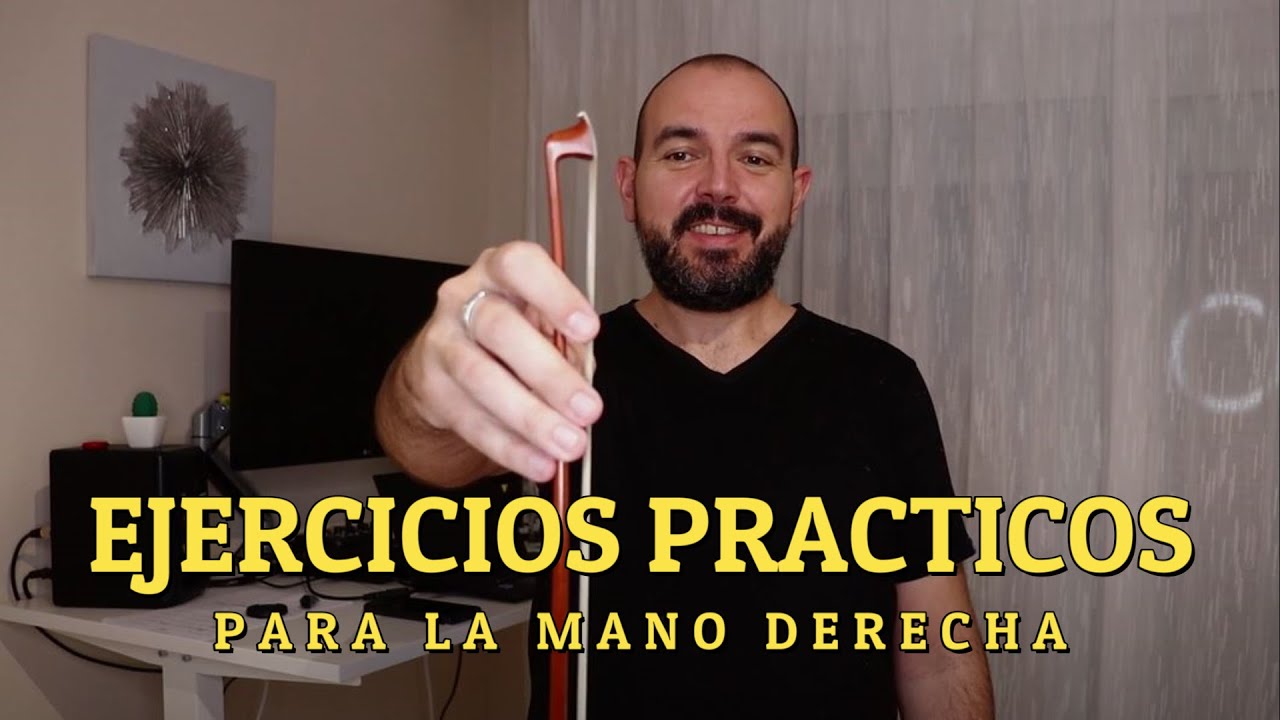 Ejercicios de mano derecha para el sostén del arco - TheMulza.com