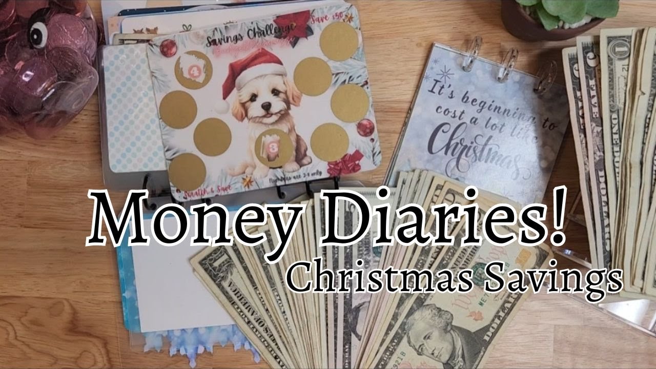 Money Diaries  #14 •  Christmas Savings Challenges