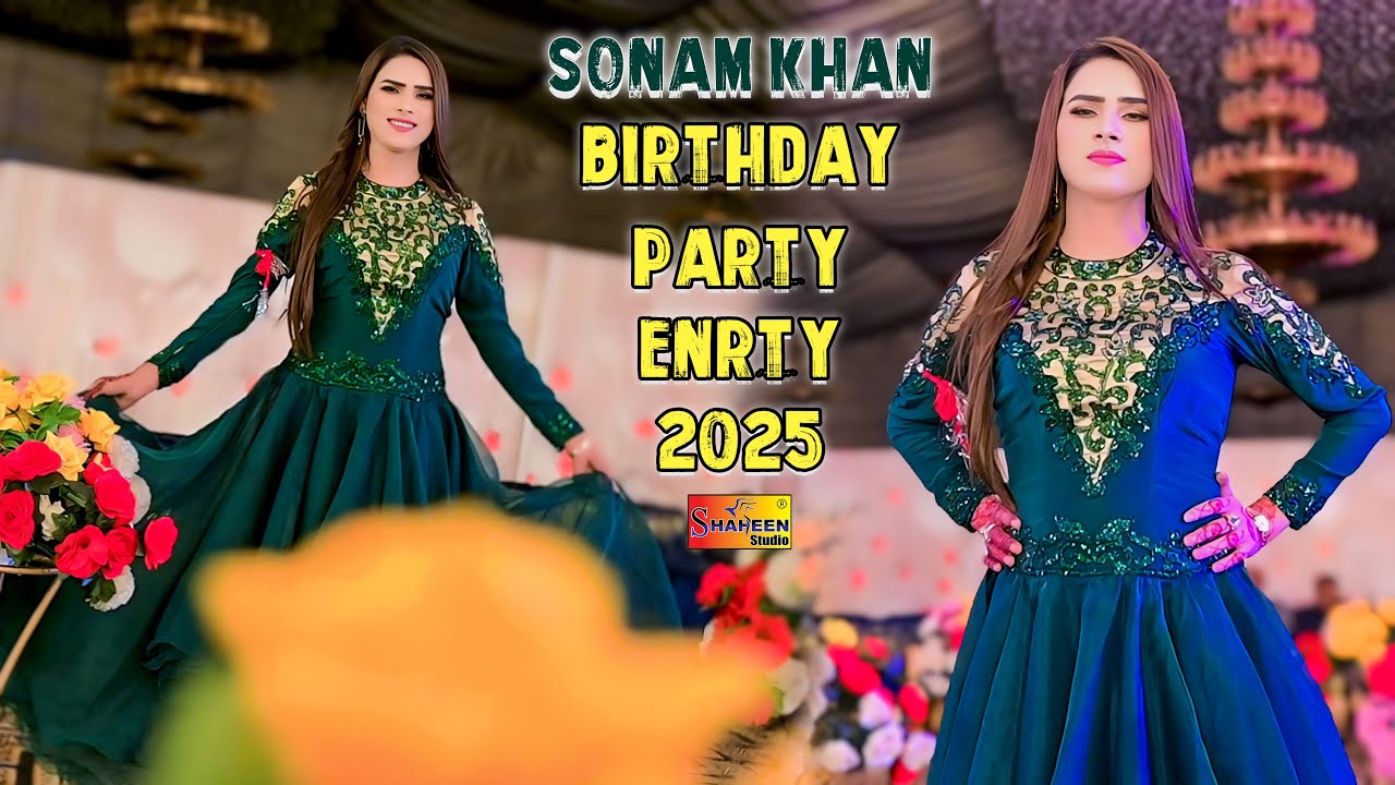 Jhalak Dikhla Ja | Sonam Khan | Birthday Party Entry Shaheen Studio 2026