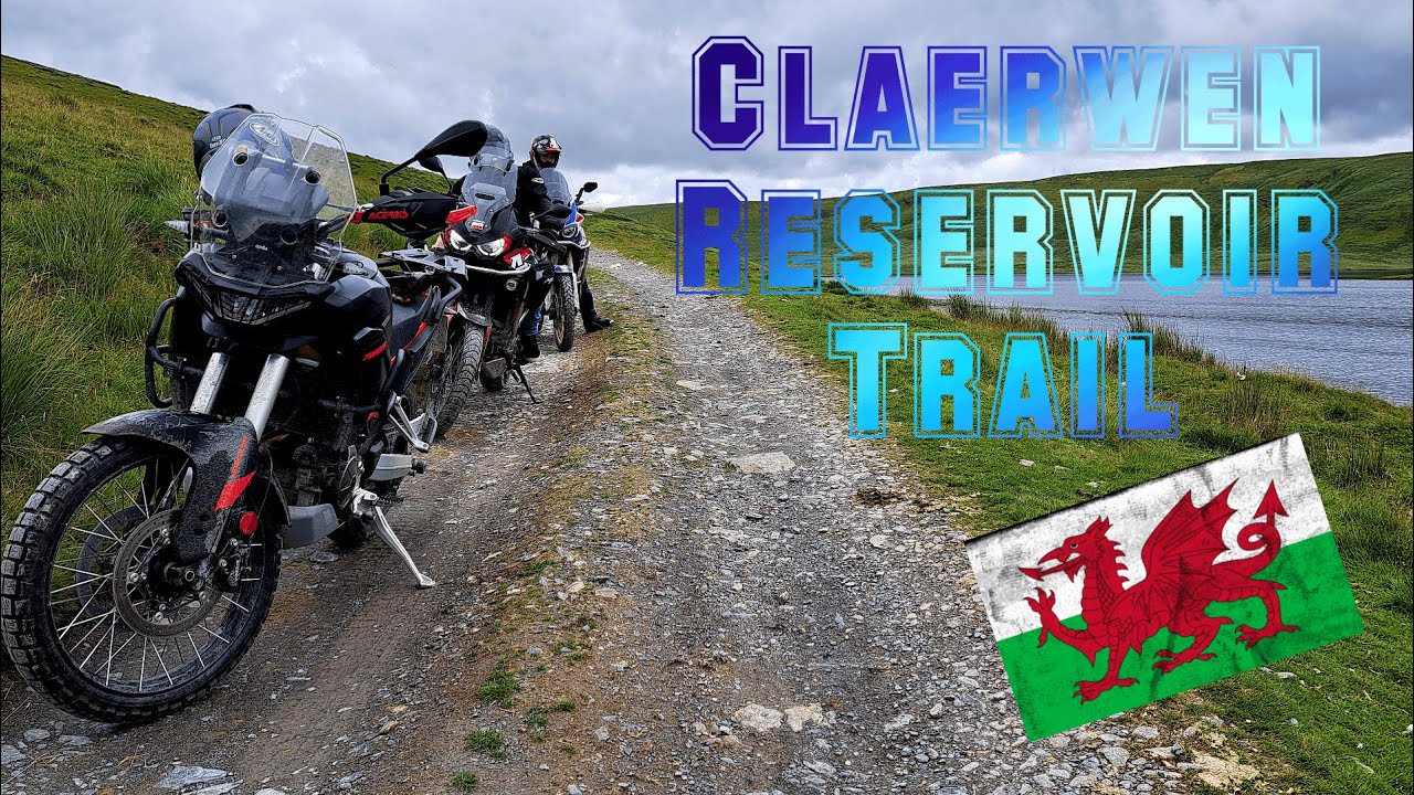 Claerwen Reservoir Trail | Elan Valley | Green laning in Wales on Aprilia Tuareg 660 & Africa Twin's