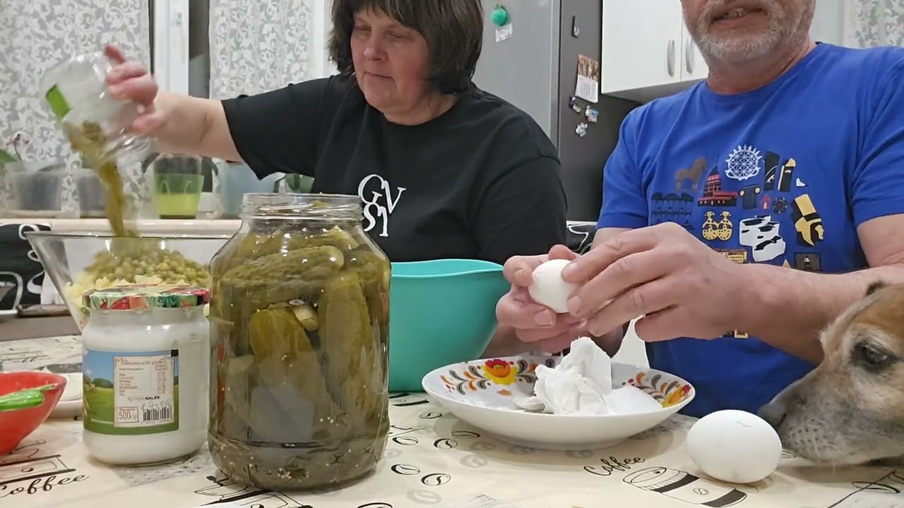 Дружно готовим салаты. 👨‍🍳
