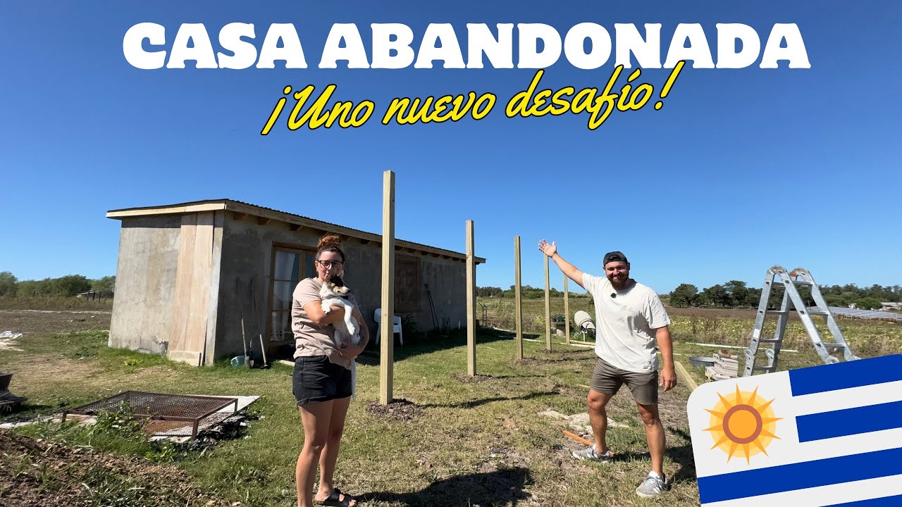 Haciendo un alero de madera, el nuevo desafío de esta casa abandonada 😀 Cap. 41 de proyecto campito!