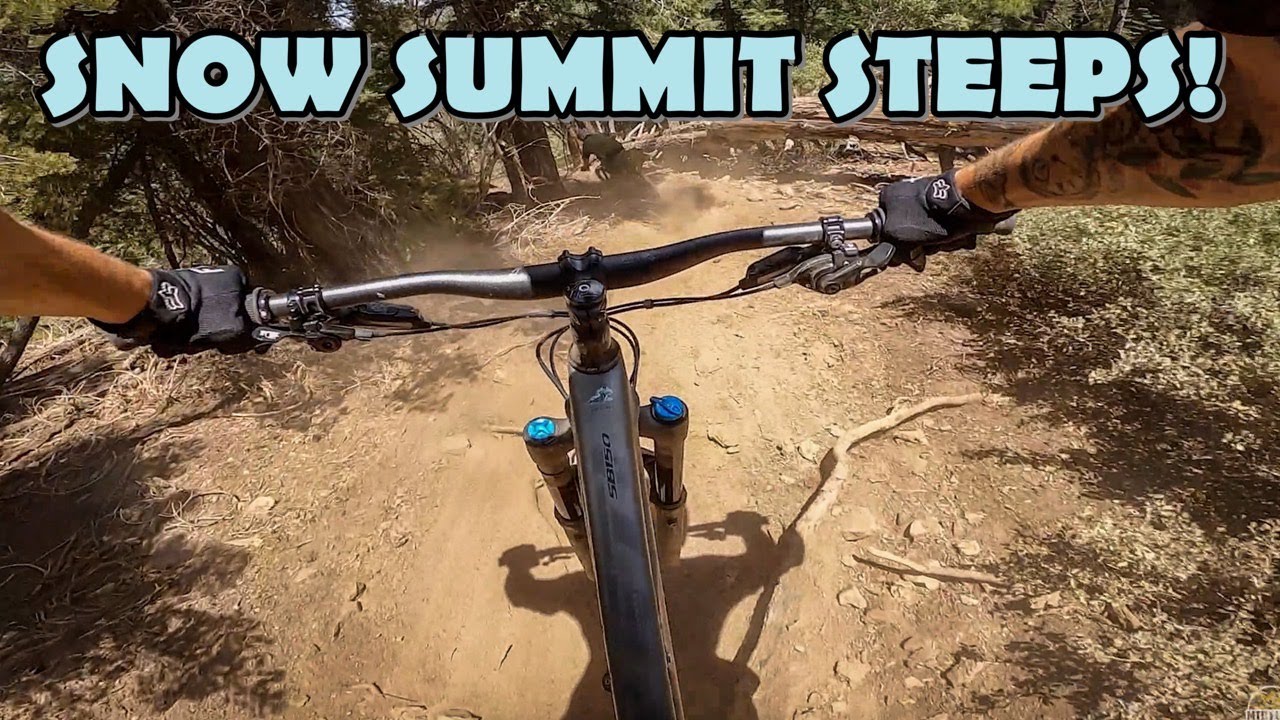 Breaking In The 2021 Yeti SB150 At The Bike Park | The Steep's Of Snow Summit