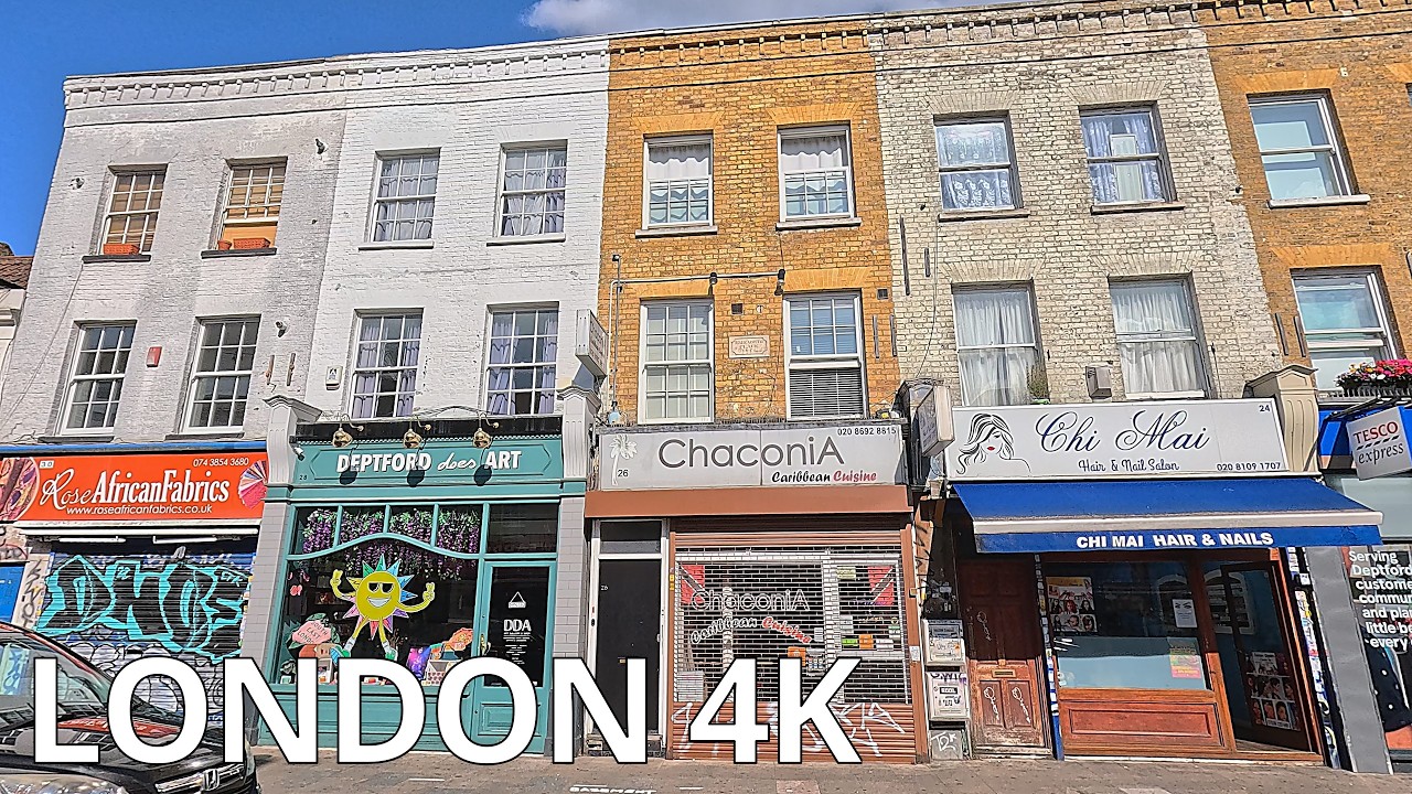 DEPTFORD HIGH ST, Town Centre Walk, Friday Morning / London SE8 – N109 [4K]