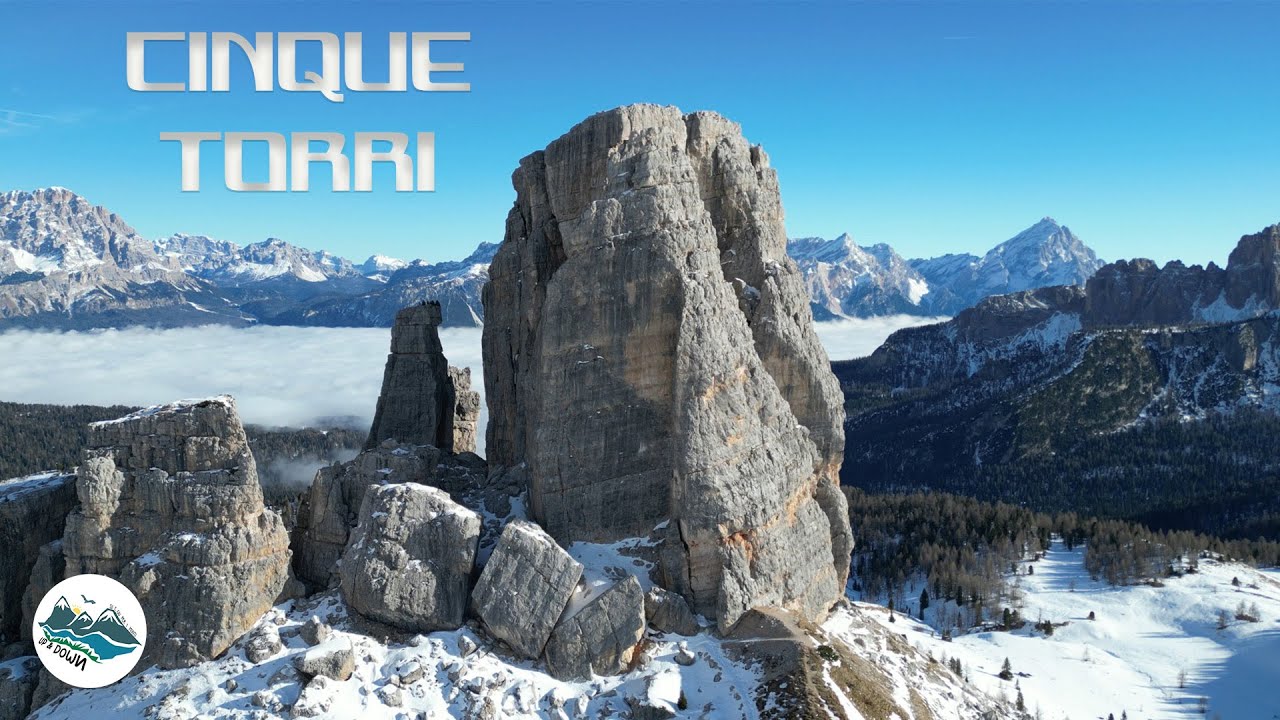 Cinque Torri da Cianzopè e anello delle torri