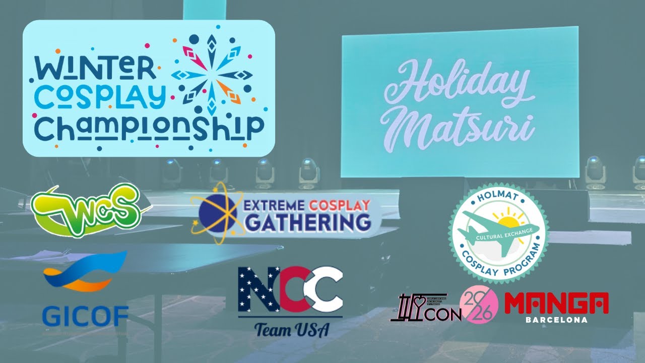 Holiday Matsuri's Winter Cosplay Championship 2025 pt1 - USA Qualifiers for NCC, GICOF, WCS, and ECG