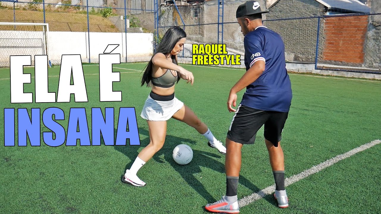 DRIBLE ESPETACULAR DA RAQUEL FREESTYLE - aprenda rapidamente