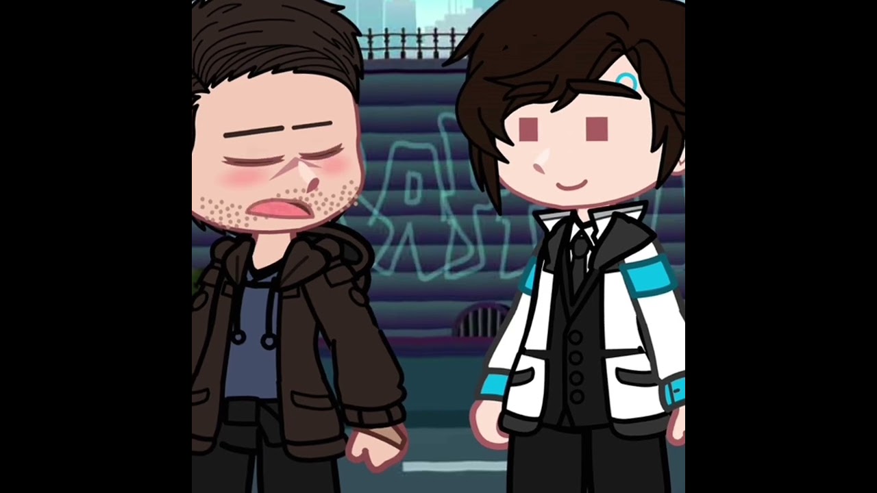 I'd like to kiss you monkey man || dbh || Gavin and nines