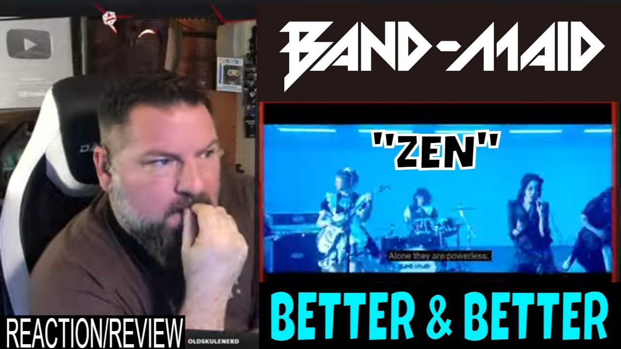 BAND MAID - ZEN | OLDSKULENERD REACTION |