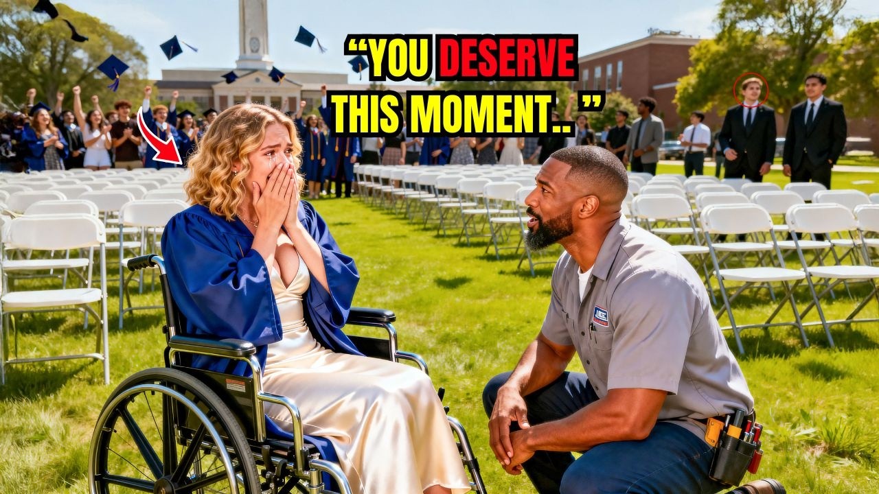 Ceo's Paralyzed Daughter Sat Alone At Her Graduation — Until A Black Single Dad Walked Over...