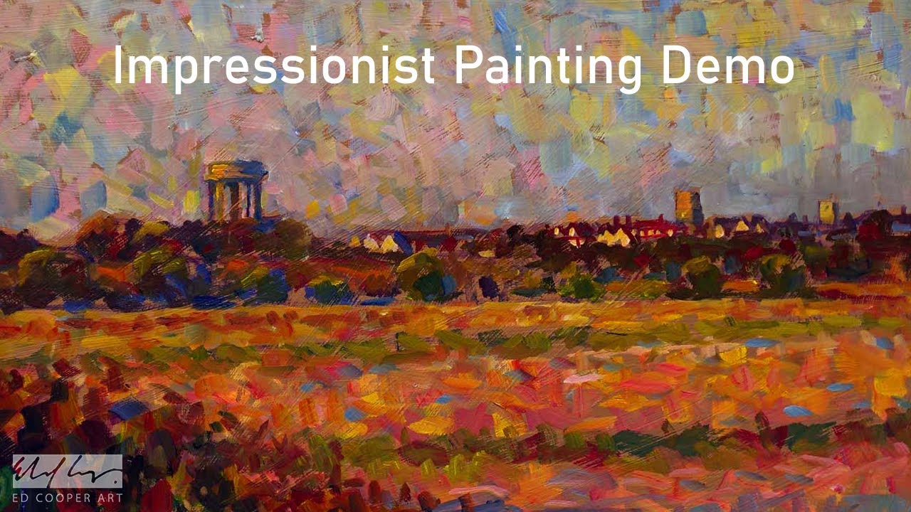 How to Paint in an Impressionist Style – Full Demo!