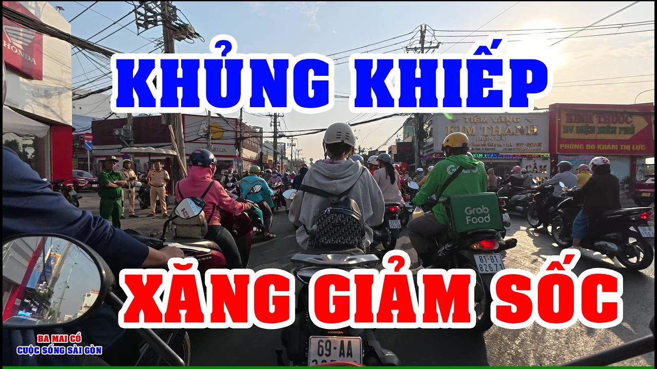 SÀI GÒN | XĂNG DẦU GIẢM SỐC KHỦNG KHIẾP, CHỈ CÒN XĂNG E5, E10 THÔI VIỆT KIỀU ƠI