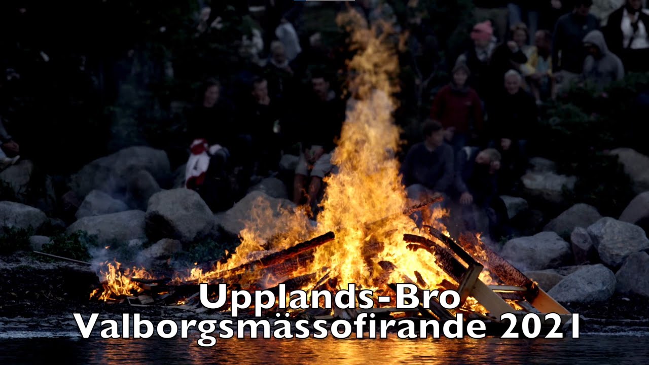Valborgsmässoafton 2021 i Upplands-Bro kommun