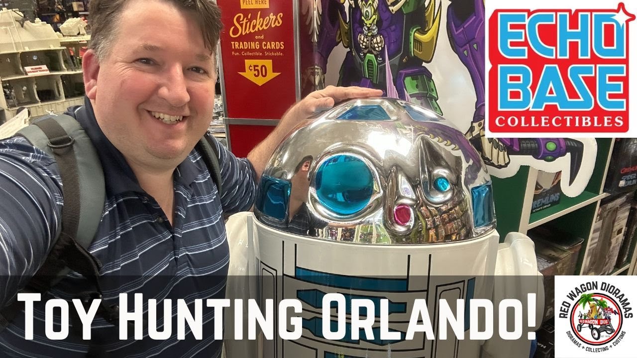 Star Wars Toy Hunting in Orlando! Echo Base Collectibles, Disney Springs, and more! #toycollector