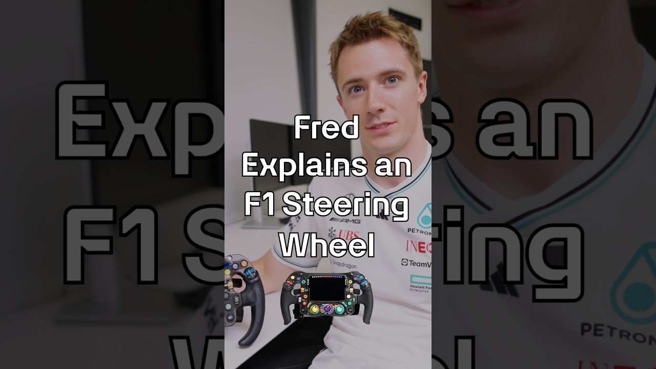 Explaining the most important buttons on an F1 steering wheel 🤓 