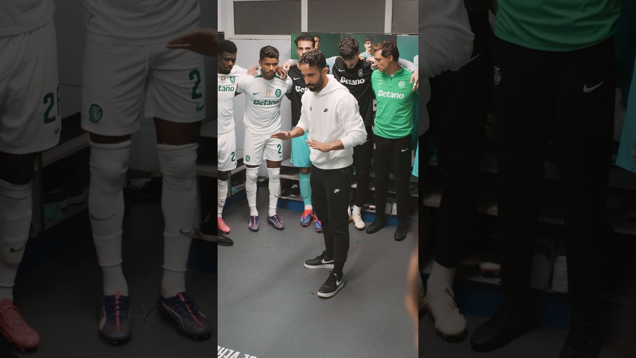 Palestra de #RubenAmorim antes do Estoril x Sporting CP 24/25 🗣️ #TheWinnerTakesItAll #SportingCP