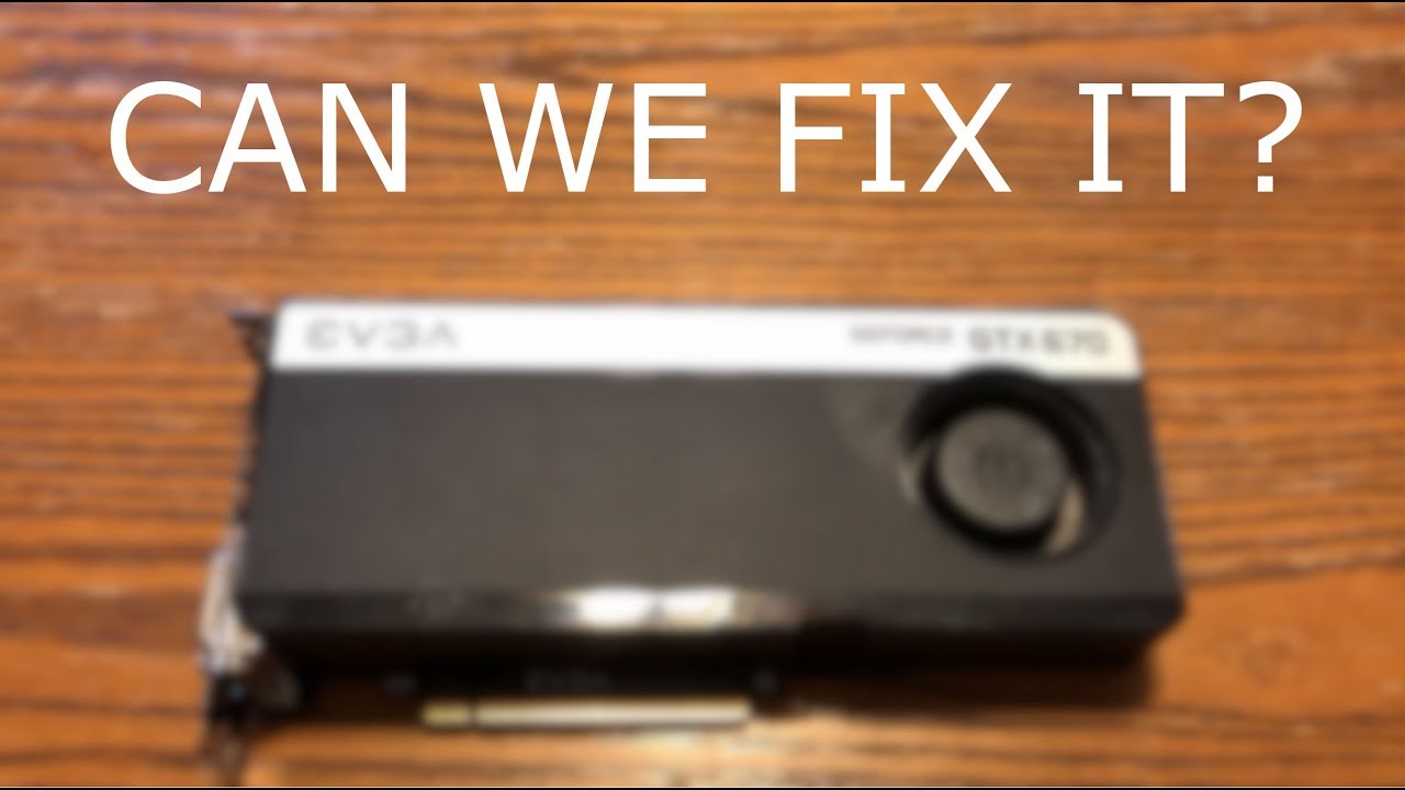 Can You Fix a GPU By Cleaning It? (GTX 670)