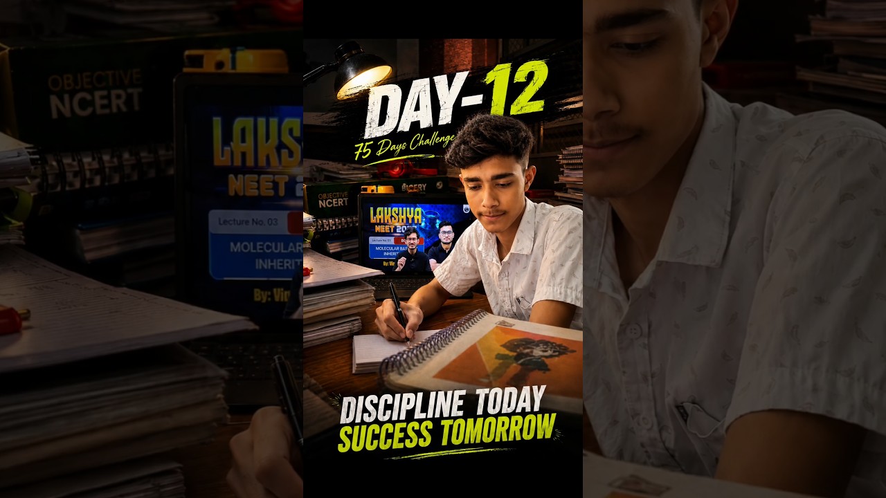 NEET 2027 || Day-12/75 #study #neet #neetaspirants #cbse