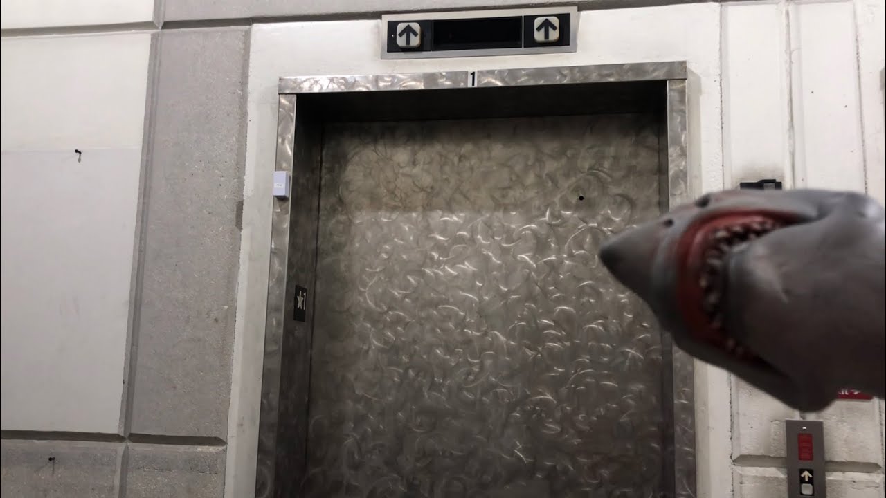 SB Movie: Shark Puppet goes on an elevator! (Part 5)