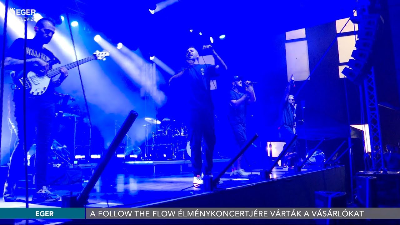 A Follow the Flow élménykoncertjére várták a vásárlókat - 2023.08.14.