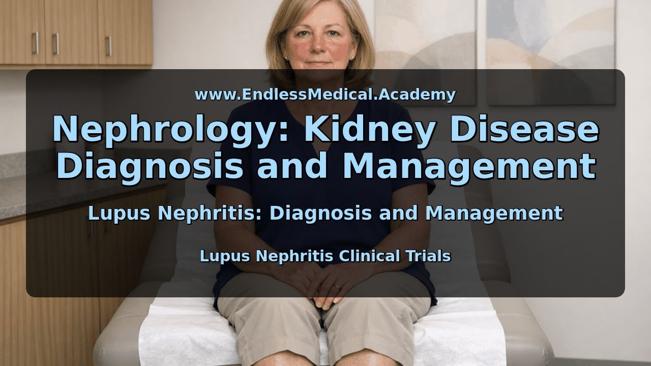 Lupus Nephritis Clinical Trials, Lupus Nephritis: Diagnosis and Management, Glomerulonephritis: Caus