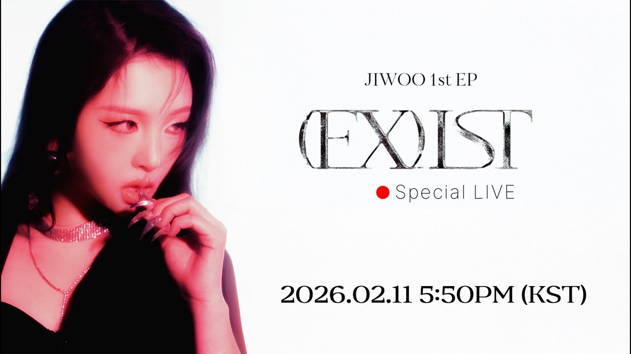 JIWOO 1st EP '(EX)IST' SPECIAL LIVE