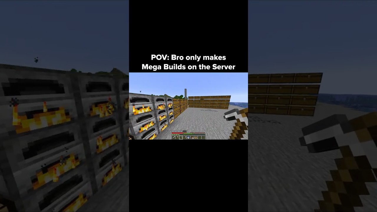 Minecraft Megabuild Moment