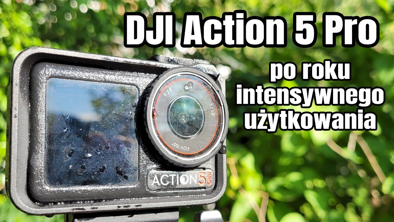 Dji Osmo Action 5 Pro - kamera sportowa do bushcraftu, pływania kajakiem, packraftem i urbexu