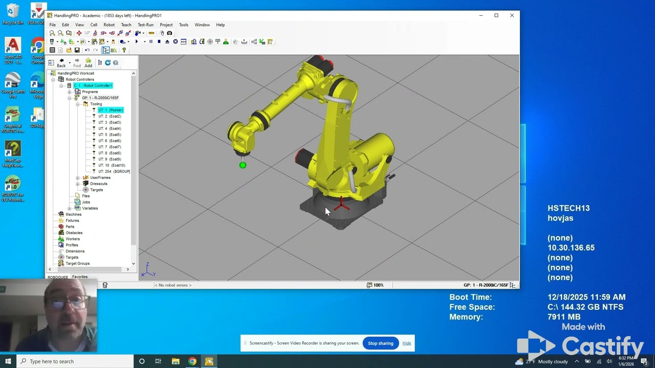 Roboguide Tutorial #3- Setting up Your Screen For Success